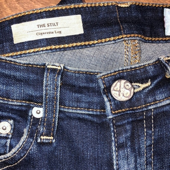 AG Adriano Goldschmeid size 24R the stilt jeans - Picture 11 of 14